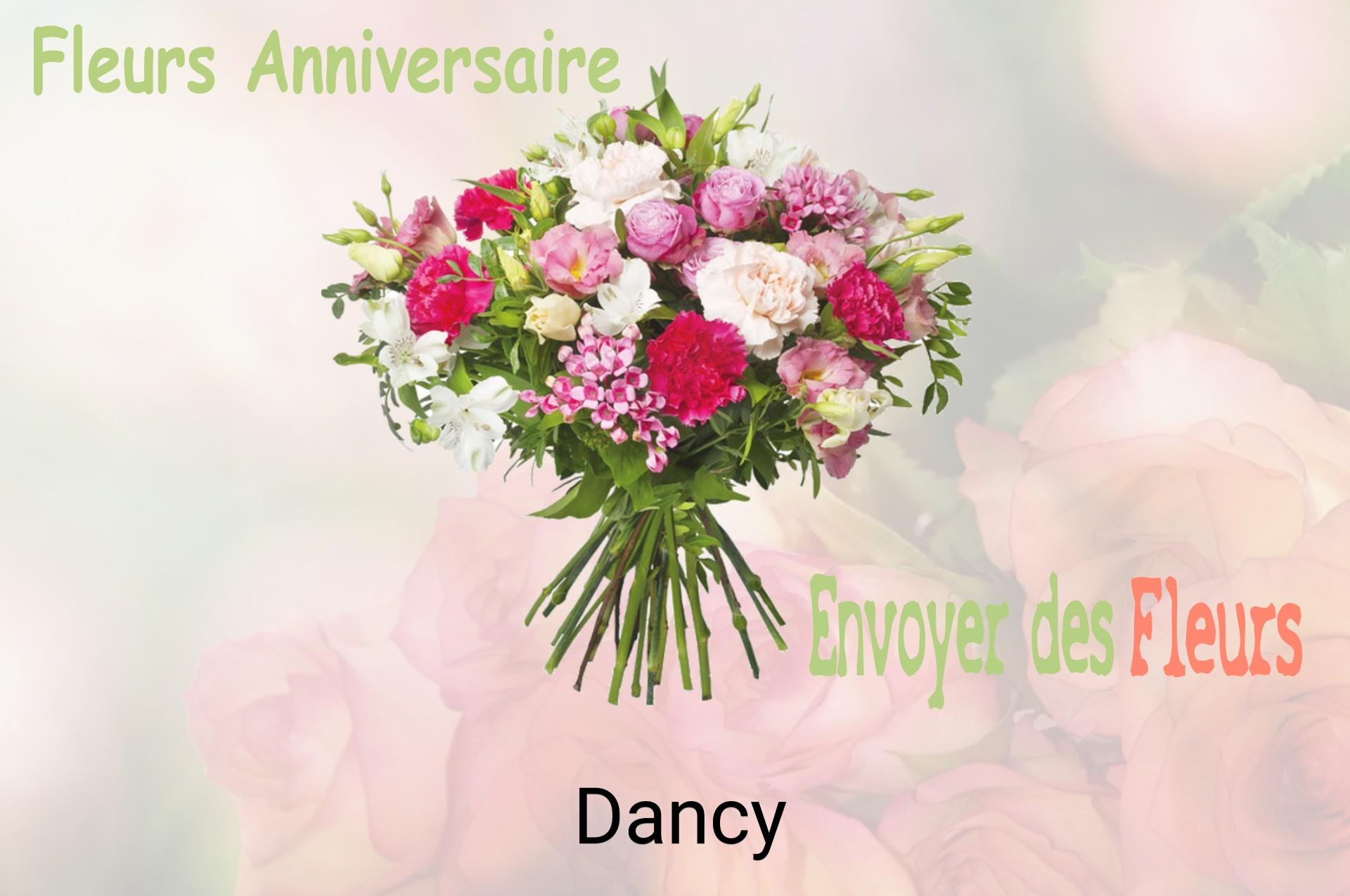 Bouquet de fleurs d’anniversaire livré à Dancy